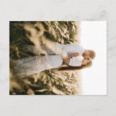 Het Manuscript van de Borstel van de Borstel van d Uitnodiging Briefkaart (Achterkant)