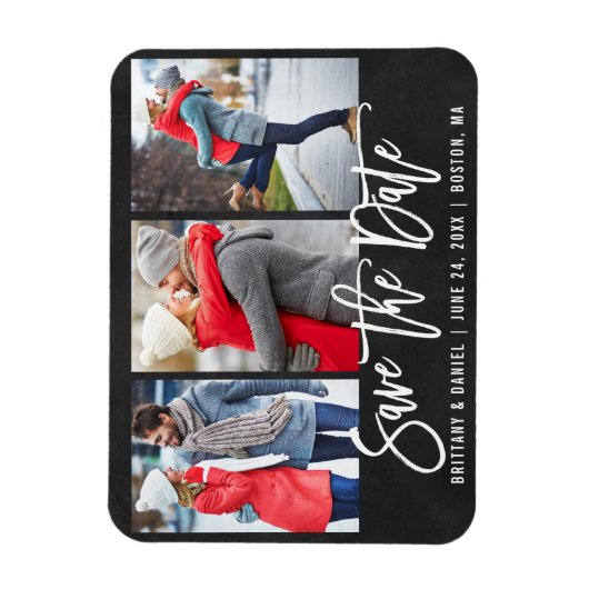 Het Manuscript van de Borstel van het Chalkboard 3 Magneet (Verticaal)