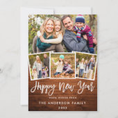 Het Manuscript van de Borstel van Rustic 4 van het Feestdagenkaart (Voorkant)