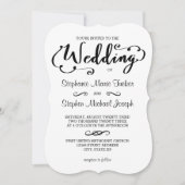 Het Manuscript van de bruiloft - de Uitnodiging va (Voorkant)