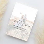 Het Manuscript van de calligrafie Moderne Eenvoudi Bedankkaart