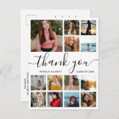 Het Manuscript van de Collage van de Foto van het Aankondigingskaart (Voorkant / Achterkant)