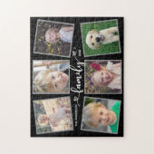 Het Manuscript van de familie hoort Foto Collage Legpuzzel (Verticaal)