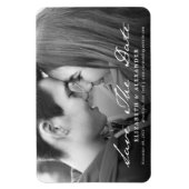 Het Manuscript van de Handtekening sparen de Foto Magneet (Verticaal)