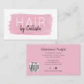 Het Manuscript van de Handtekening van de Waterver Visitekaartje (Voorkant / Achterkant)