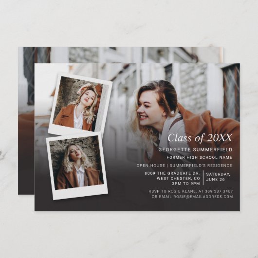 Het Manuscript van de Inschrijving van de Partij v Kaart (Voorkant / Achterkant)