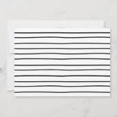 Het Manuscript van de kalligrafie sparen de Aankon Save The Date (Achterkant)