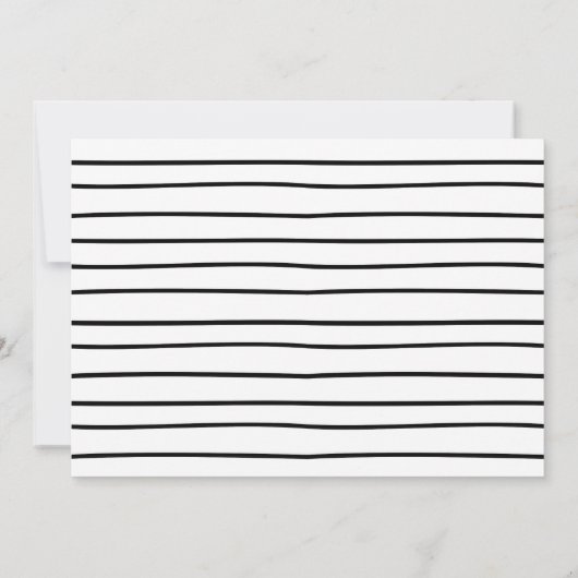 Het Manuscript van de kalligrafie sparen de Aankon Save The Date (Achterkant)