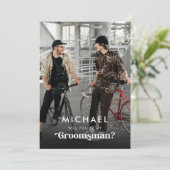 Het manuscript van de retroscoop & de Foto zullen  Aankondiging (Staand voorkant)