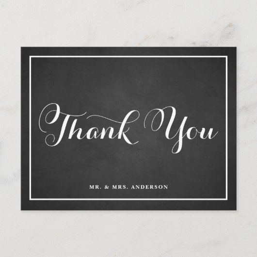 Het Manuscript van de Typografie Dank u het Briefk Briefkaart (Voorkant)