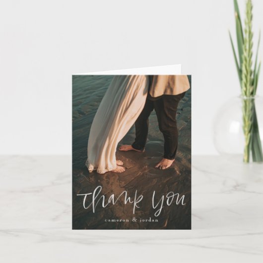 Het Manuscript van de waterverf Dank u de Kaart va (Voorkant)