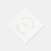 Het manuscript van de weddenschap aangepaste gekro servet (Hoek)