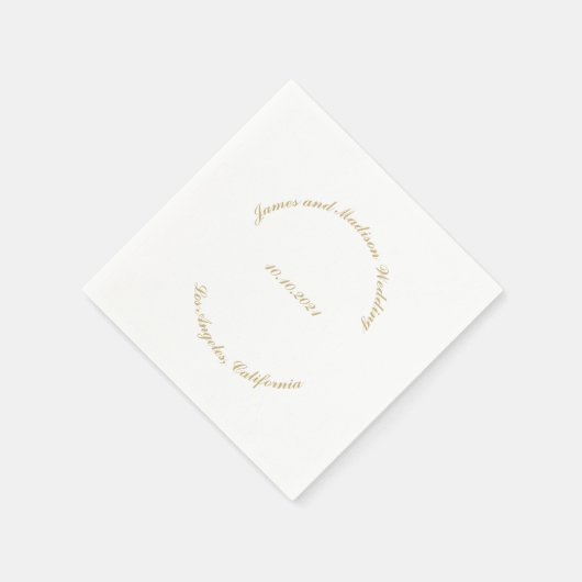 Het manuscript van de weddenschap aangepaste gekro servet (Hoek)