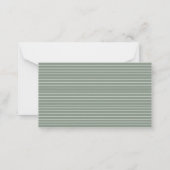 Het manuscript van de weddenschap moderne sage gro notitiekaartje (Achterkant)