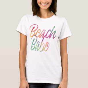 HET MANUSCRIPT VAN DE ZOMER VAN HET STRAND BABE T-SHIRT