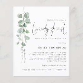 Het Manuscript van Eucalyptus van de begroting 21s