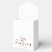 Het Manuscript van Florals van de herfst Happy Tha Bedankdoosjes (Geopend)