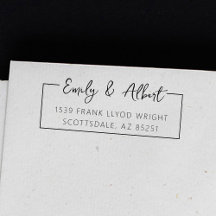 Het Manuscript van het Adres van de terugkeer Naam