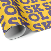 Het Manuscript van het blok "SKOL" - het Verpakken Cadeaupapier (Rol Hoek)