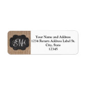 Het Manuscript van het Chalkboard van de overlappi Etiket (Voorkant)