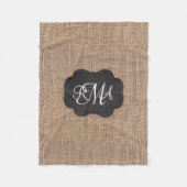 Het Manuscript van het Chalkboard van de overlappi Fleece Deken (Voorkant)