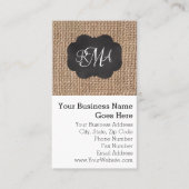 Het Manuscript van het Chalkboard van de overlappi Visitekaartje (Voorkant)