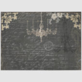 Het Manuscript van het Manuscript van Parijs  Zwar Tissuepapier (Voorkant)