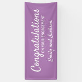 Het Manuscript van het Verloving van gelukwensen P Spandoek (Verticaal)