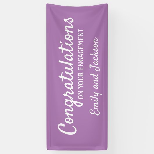 Het Manuscript van het Verloving van gelukwensen P Spandoek (Verticaal)