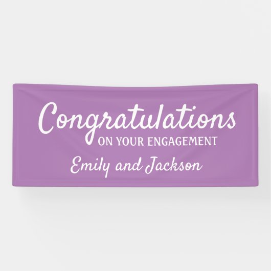 Het Manuscript van het Verloving van gelukwensen P Spandoek (Horizontaal)