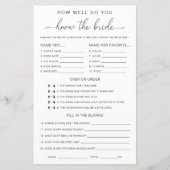 Het Manuscript van Quinn hoe goed kent u het Bride (Voorkant)