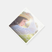 Het manuscript voegt Afstuderen de Aangepaste Foto Servet (Hoek)