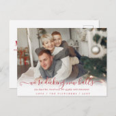 Het manuscript wij sluiten Nieuwe Feestdagen van H Briefkaart (Voorkant / Achterkant)