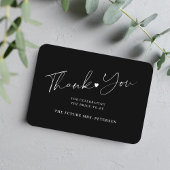 Het manuscript zwarte witte van het vrijgezellenfe notitiekaartje