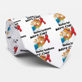 Het Marfan-syndroom uitwissen Stropdas (Opgerold)