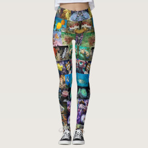 Het Mariene Leven van het koraalrif: Vissen en Leggings
