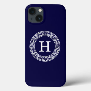 Het marineblauwe Aanvankelijke Monogram van het Case-Mate iPhone Case