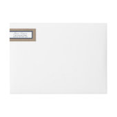 Het marinesanker op het Collectie van de Burlap Be (Voorkant)