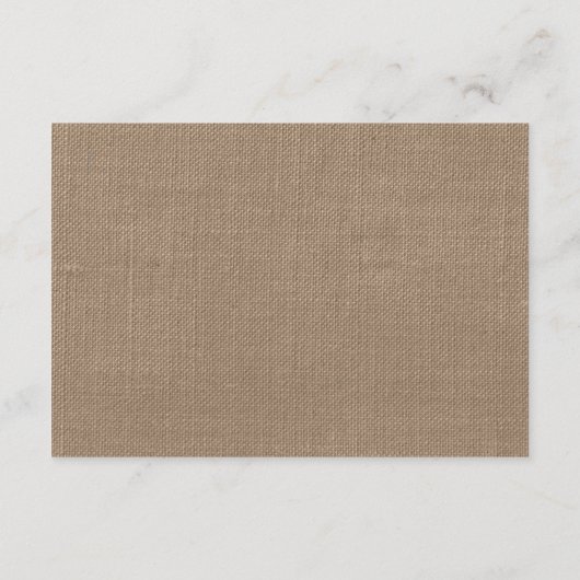 Het marinesanker op het Collectie van de Burlap Be Informatiekaartje (Achterkant)