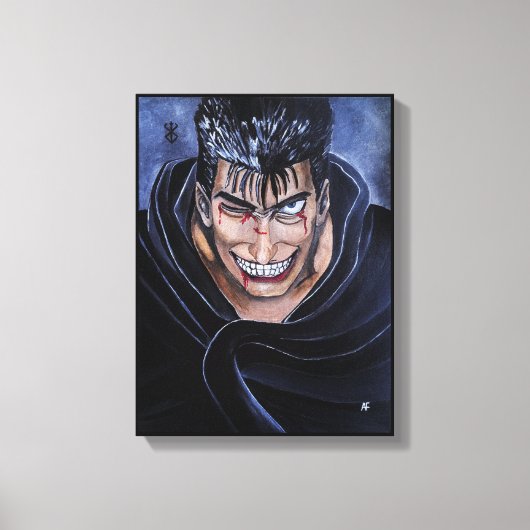 Het Marked Sufferer-schilderij van Alfred Fox Canvas Afdruk (Voorkant)
