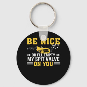 Het markeren van de Lege Klep van de Band op u Sleutelhanger