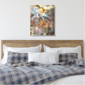 Het Marmer van de pastelkleur in de Nevel van Kiel Canvas Afdruk (Insitu (Slaapkamer))
