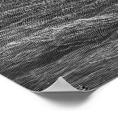 Het maronschip in een zee met een maanlicht poster (Hoek)