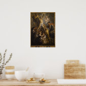 Het martelaarschap van de heilige Andreas Poster (Keuken)