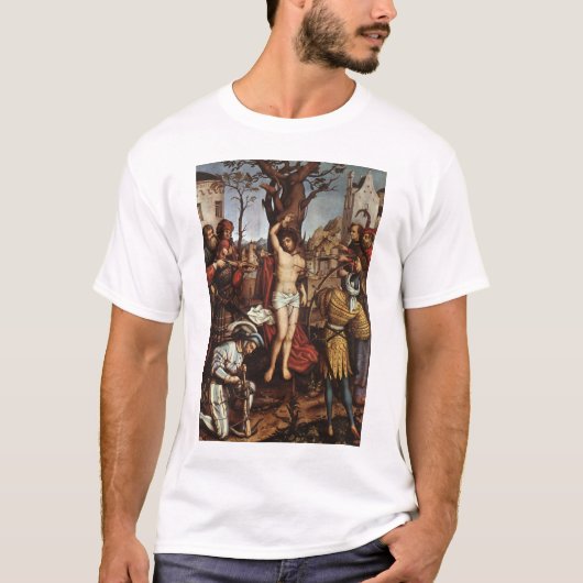 Het martelaarschap van Saint Sebastian T-shirt (Voorkant)