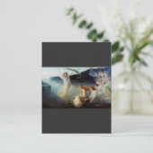 Het martelaarschap van Sint-Cristina Feestdagenkaart (Staand voorkant)