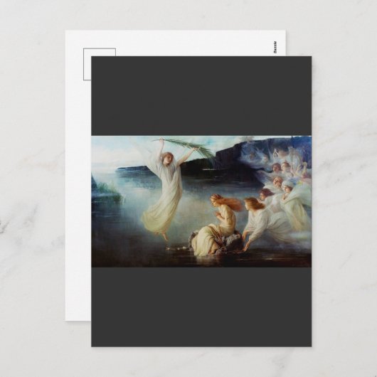 Het martelaarschap van Sint-Cristina Feestdagenkaart (Voorkant / Achterkant)