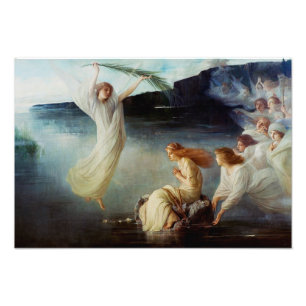 Het martelaarschap van Sint-Cristina Foto Afdruk