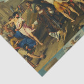 Het martelaarschap van Sint Stefanus Tissuepapier (Detail)