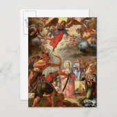 Het martelaarschap van St. Ursula, begin 17e eeuw Briefkaart (Voorkant / Achterkant)